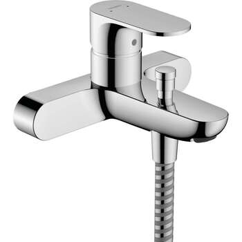 Hansgrohe Rebris S 72442000 Single Lever Bath Mixer For Exposed Installation With Centre Distance 153mm Chrome