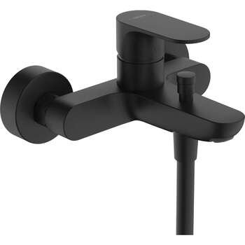 Hansgrohe Rebris S 72443670 Single Lever Bath Mixer For Exposed Installation With 2 Flow Rates Matt Black