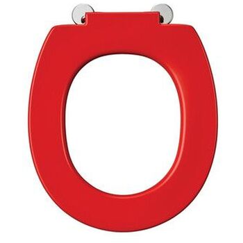 Armitage Shanks Contour 21 S4066GQ Standard Close Toilet Seat Red