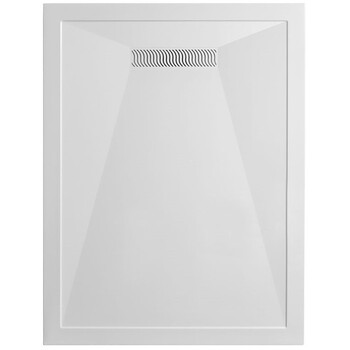 Crosswater LN0R81000 1000x800 Rectangle Low Tray White
