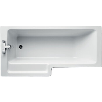 Ideal Standard Tempo Cube Square E260101 1700x850 Idealform Plus+ Shower Bath