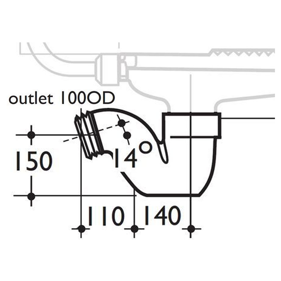 Armitage Shanks | S358001 |  Squatter Trap