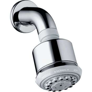 Hansgrohe Timeless Clubmaster 27475000 Overhead Shower 3 Jet With Shower Arm Chrome
