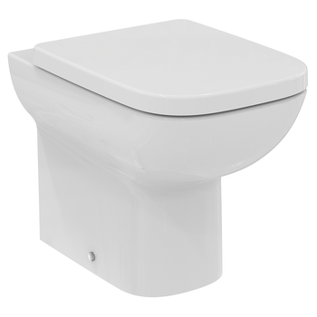 Ideal Standard I.Life A E247401 Back To Wall WC Bowl With Horizontal Outlet And RimLS + Technology