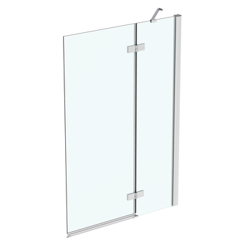 Ideal Standard I.Life T4886EO 1000mm 2 Panel Bathscreen 400 + 600mm Right Hand With Idealclean Chrome