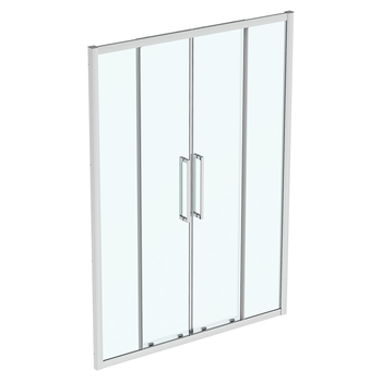 Ideal Standard I.Life T4975EO 1400mm Slider 2 Door With Idealclean Chrome