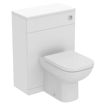 Ideal Standard I.Life T5215DU 600mm WC Unit With Adjustable Cistern For 6/4 Or 4/2.6 Litre Flush Matt White