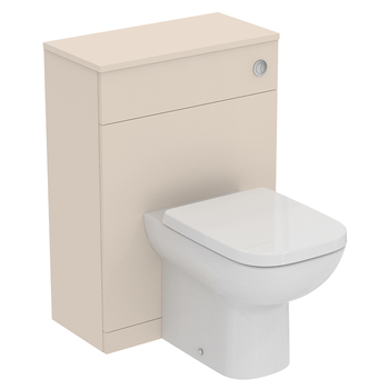 Ideal Standard I.Life T5215NF 600mm WC Unit With Adjustable Cistern For 6/4 Or 4/2.6 Litre Flush Sand Beige Matt