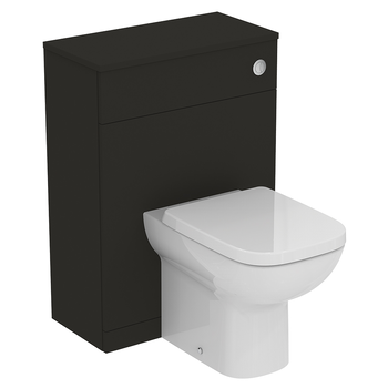 Ideal Standard I.Life T5215NV 600mm WC Unit With Adjustable Cistern For 6/4 Or 4/2.6 Litre Flush Carbon Grey Matt