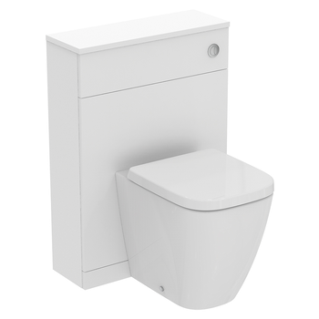 Ideal Standard I.Life T5216DU 600mm Compact Toilet Unit With Adjustable Cistern For 6/4 Or 4/2.6 Litre Flush Matt White