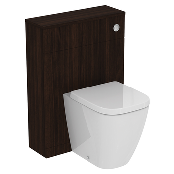 Ideal Standard I.Life S T5216NX 600mm Compact Toilet Unit With Adjustable Cistern For 6/4 Or 4/2.6 Litre Flush Natural Oak