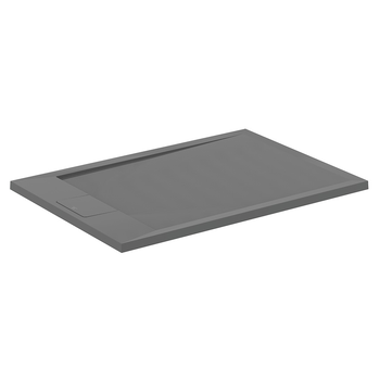Ideal Standard Ultra Flat S I.Life T5240FS 1000x700mm Rectangle Shower Tray Concrete Grey