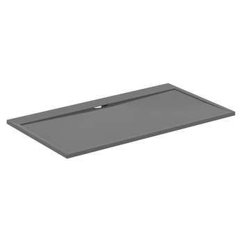 Ideal Standard Ultra Flat S I.Life T5245FS 1800x1000mm Rectangle Shower Tray Concrete Grey