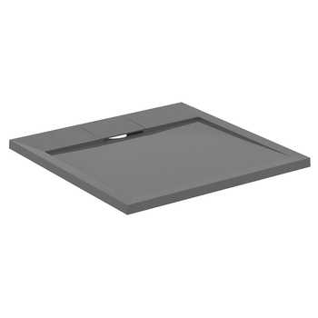 Ideal Standard Ultra Flat S I.Life T5246FS 700x700mm Square Shower Tray Concrete Grey