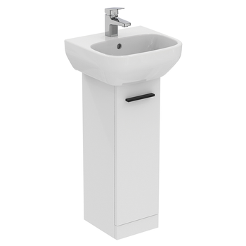 Ideal Standard I.Life A T5266DU 230mm Pedestal Washbasin Unit With 1 Door Matt White