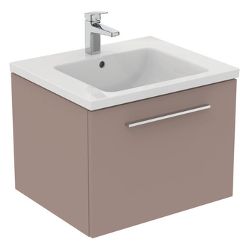 Ideal Standard I.Life B T5269NH 600mm Vanity Unit 1 Drawer Greige Matt