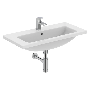 Ideal Standard I.Life S T458901 800mm Compact Vanity Washbasin 1 Taphole