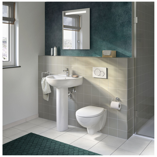Twyford | Alcona | GGAL01WH | Basin + Pedestal | Lifestyle