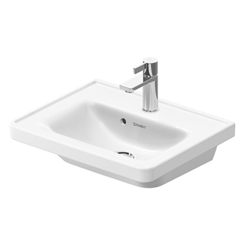 Duravit D-Neo 0742500000 500x400 1 Tap Hole Cloakroom Basin White