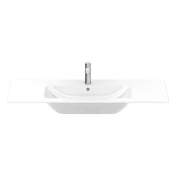Duravit Me by Starck 2336120000 1230x490 1 Tap Hole Furniture Basin