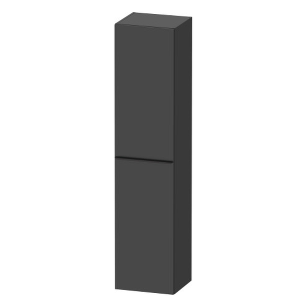 Duravit | D-Neo | DE1328LBD490000 | Wall Unit | Matt Graphite