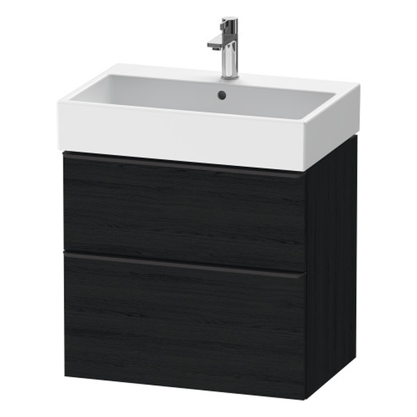 Duravit | D-Neo | DE43720BD160000 | Vanity Unit | Black Oak Duravit | D-Neo | DE43720BD160000 | Vanity Unit | Black Oak