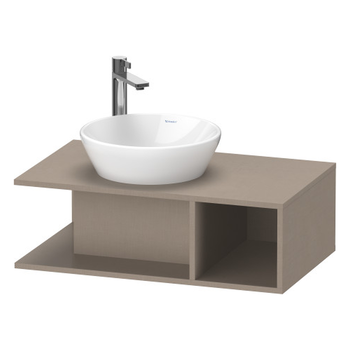 Duravit D-Neo DE491807575 800x260 1 Shelf Vanity Unit Linen