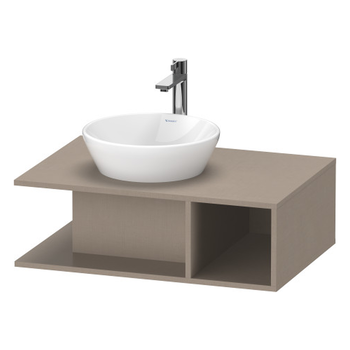 Duravit D-Neo DE492807575 800x260 1 Shelf Vanity Unit Linen