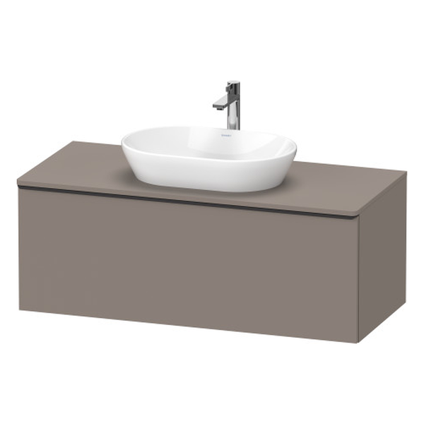Duravit | D-Neo | DE494904343 | Vanity Unit | Matt Basalt - Bathroom ...