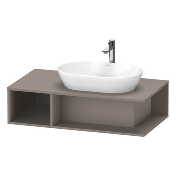 Duravit D-Neo DE495904343 1000x260 1 Shelf Vanity Unit Matt Basalt