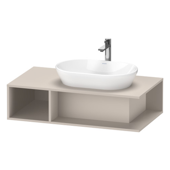 Duravit D-Neo DE495909191 1000x260 1 Shelf Vanity Unit Taupe