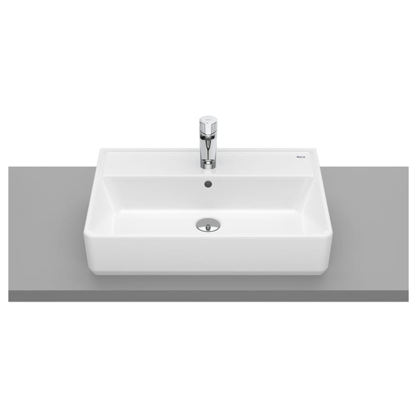 Roca | The Gap | A3270MN000 | 600x420 Countertop Basin |  White
