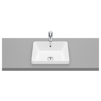 Roca The Gap A3270Y7000 390x370 No Tap Hole Inset Basin White