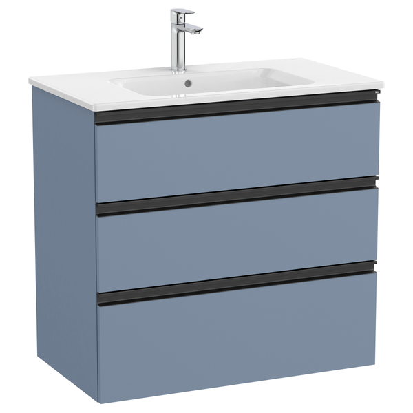 Roca | The Gap | A857406548 | Vanity Unit | Matt Blue