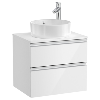Roca The Gap A857418509 Matt White 605x460 Worktop