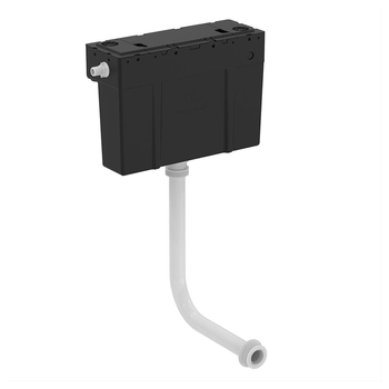 Armitage Shanks S332967 Conceala 3 cistern, side inlet, syphon lever operated, single flush, no lever
