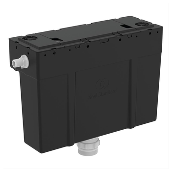Armitage Shanks S333167 Conceala 3 high level cistern, side inlet, pneumatic button operated, single flush