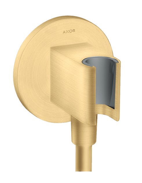 Hansgrohe Axor 36733250 Porter Unit Round Brushed Gold Optic