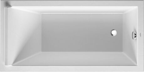 Duravit Starck 700332 Built In Bath 1500 X 750mm White