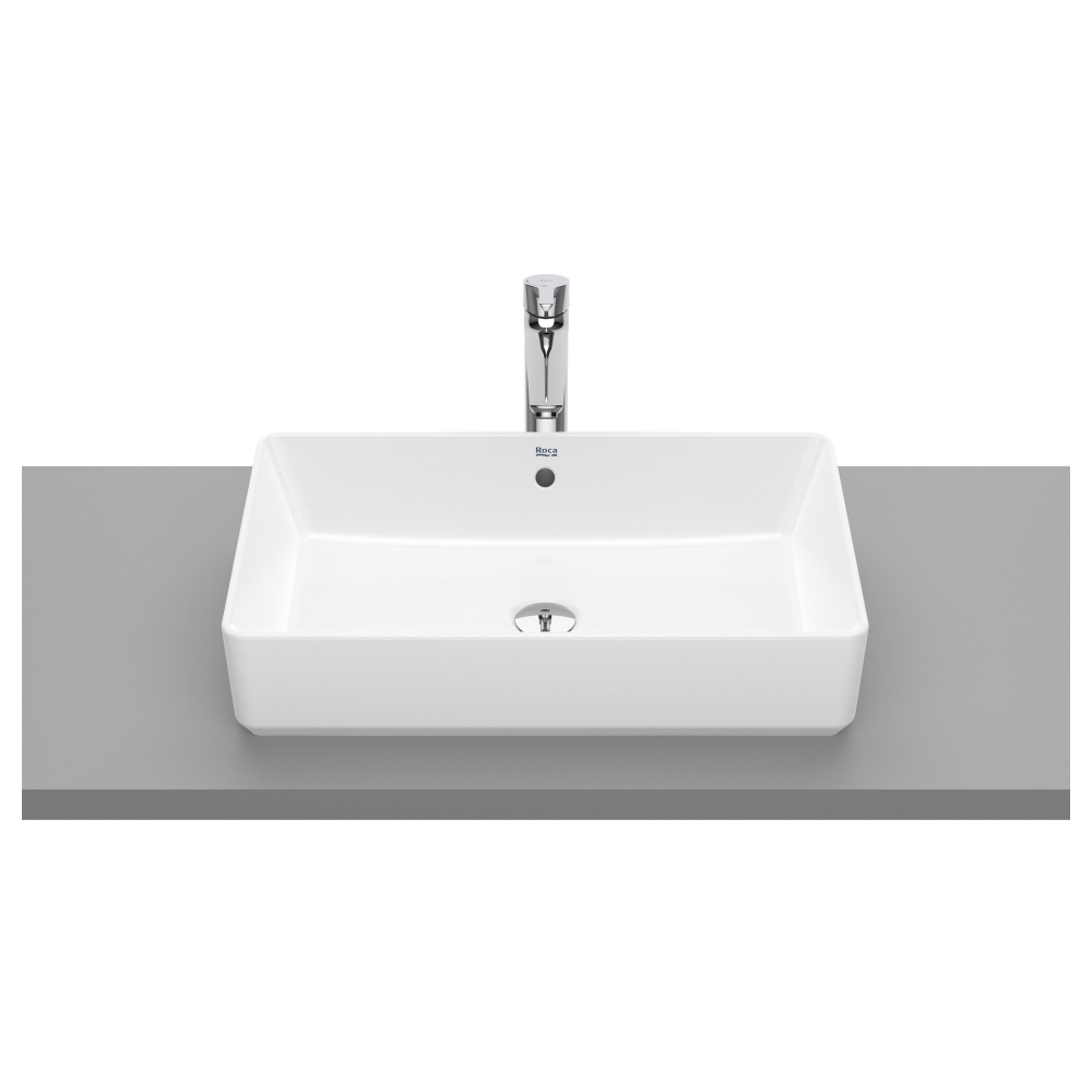 Roca | The Gap | A3270Y2000 | 600x370 Countertop Basin |  White