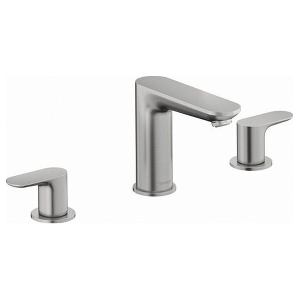 Duravit | Wave | WA1060005070 | Basin Mixer | Stainless Steel