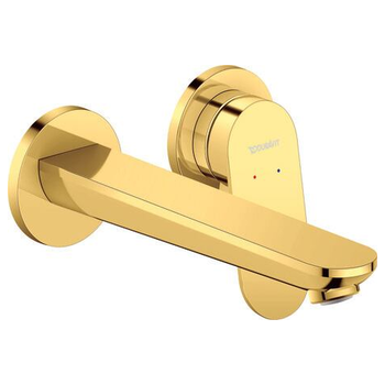 Duravit Wave WA1070004034 Single Lever Basin Mixer Polished Gold