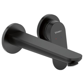 Duravit Wave WA1070004046 Single Lever Basin Mixer Black Matt