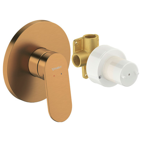 Duravit | Wave | WA4210007004 | Bath Shower Mixer | Bronze