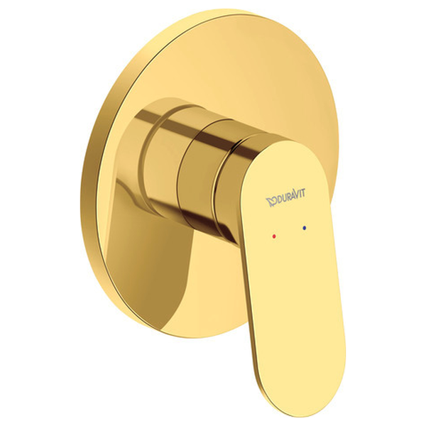 Duravit | Wave | WA4210007034 | Bath Shower Mixer | Gold