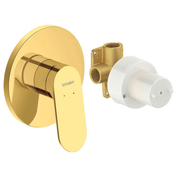 Duravit | Wave | WA4210007034 | Bath Shower Mixer | Gold