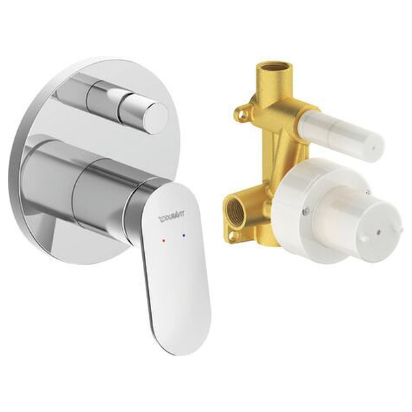 Duravit | Wave | WA4210008010 | Bath Shower Mixer | Chrome