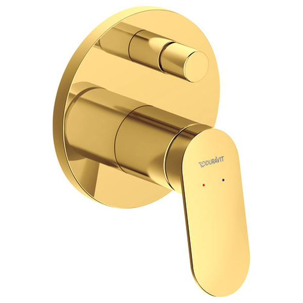 Duravit | Wave | WA4210008034 | Bath Shower Mixer | Gold