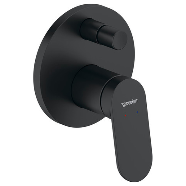 Duravit | Wave | WA4210008046 | Bath Shower Mixer | Black