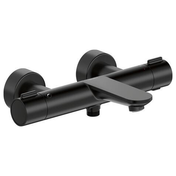 Duravit Wave WA5220000046 Thermostatic Bath Mixer For Exposed Installation Black Matt